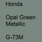 Preview: Honda, Opal Green Metallic, G-73M.